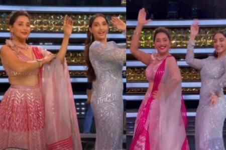 Dance Deewane 3 Nora Fatehi Dance on Mera Piya Ghar Aaya and Dilbar