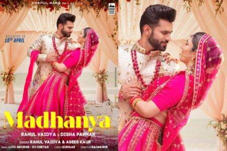 Madhanya Rahul Vaidya and Disha Parmar Wedding love song