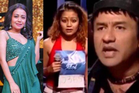 Anu Malik Slapped himself after hearing Neha Kakkar's Voice Indian Idol 2