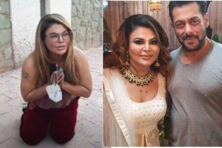 Rakhi Sawant Cries on Road after her mother's surgery gets successful with salman khan's help