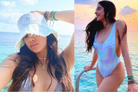Janhvi Kapoor in bikini maldives