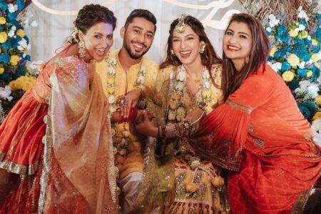 Gauahar Khan Nigaar Khan wedding Photo birthday