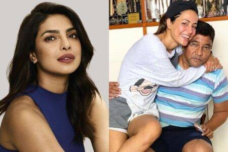 Priyanka Chopra Hina Khan Father Death Message