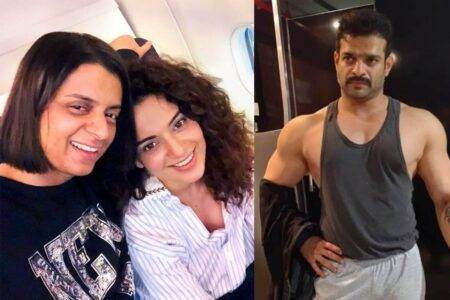 Kangana Ranaut sister lashes out at karan patel standup comedian comment