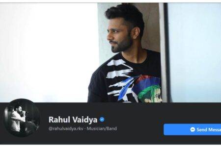 Rahul Vaidya Facebook gets hacked