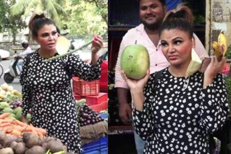 Rakhi Sawant Funny Video public