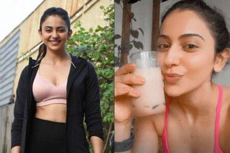 Rakul Preet Singh Post Workout Drink