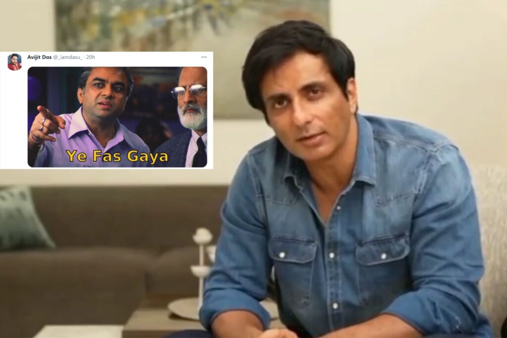 Sonu Sood slammed by twitter user