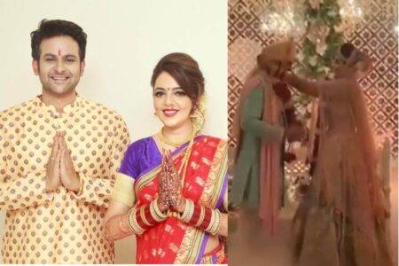 Sugandha Mishra and Sanket Bhosale wedding