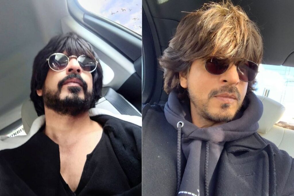 SRK Carbon Copy Ibrahim Qadri selfie in black