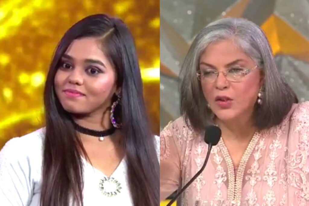 Indian Idol 12 Contestant Shanmukhapriya Chura Liya Hai Tumne Zeenat Aman Reaction