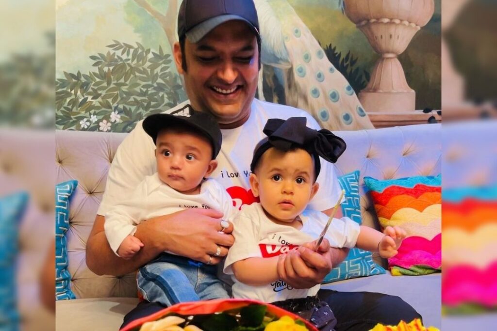 Kapil Sharma Shares a First Glimpse Of His Newborn Baby Boy Trishaan