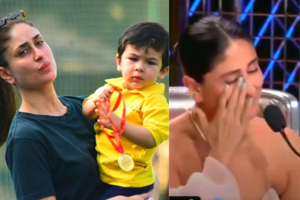 Kareena Kapoor Khan Cries as she misses son taimur