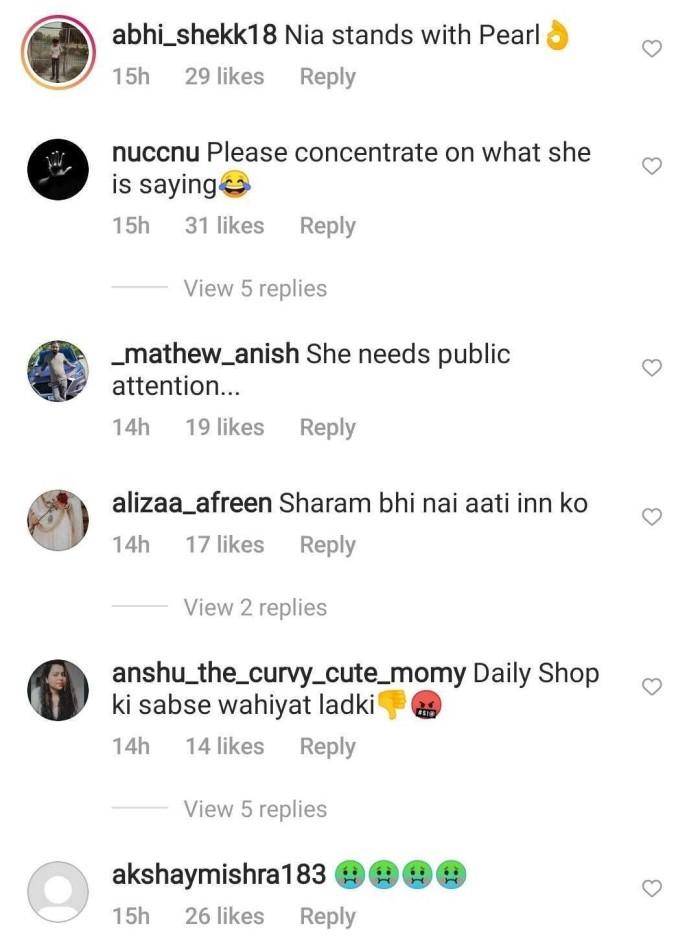 Nia sharma vulgar comments