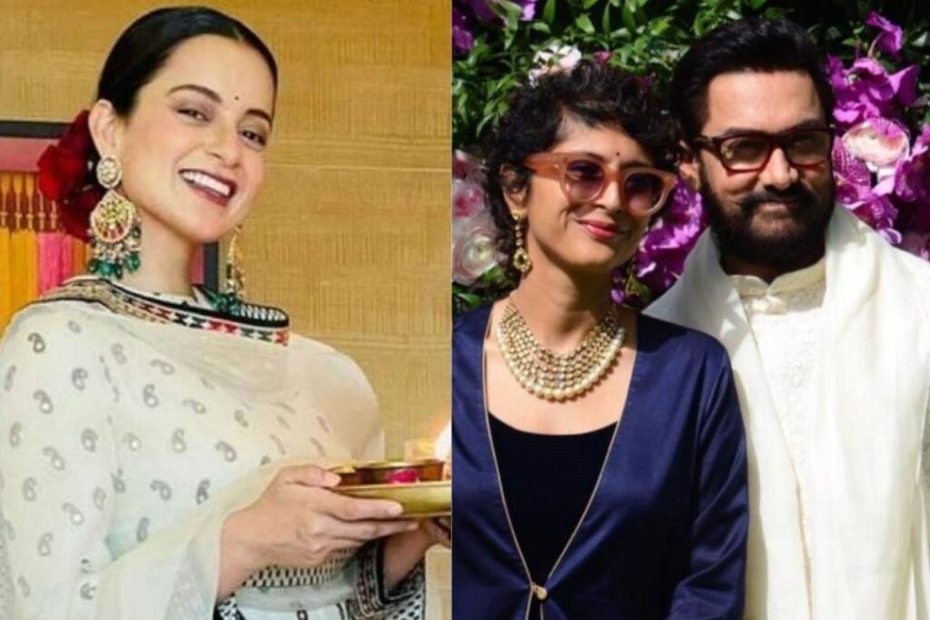 Kangana Ranaut Reacts to Aamir Khan-Kiran Rao Divorce raised questions about interfaith marriages