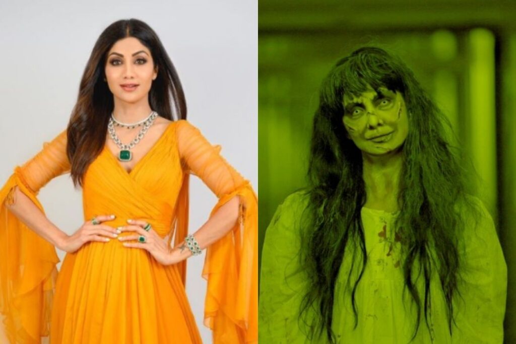 Shilpa Shetty Kundra transforms into a super scary ghost as she performs Prank on sets of Super Dancer Chapter 4