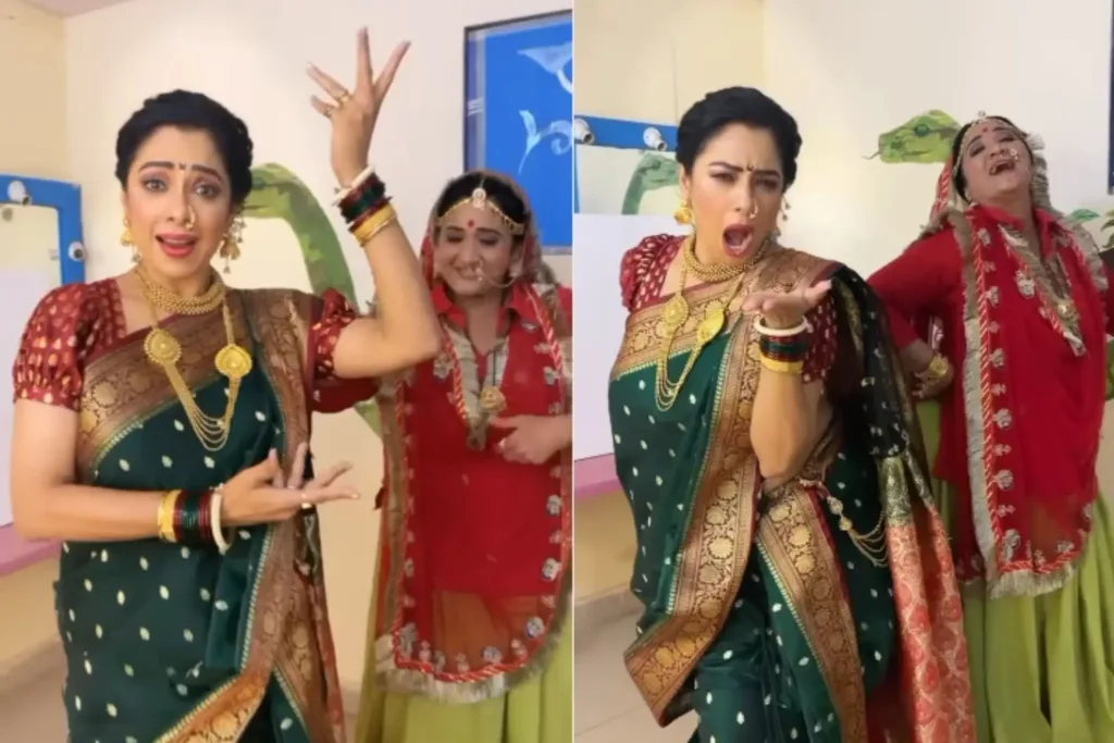 Anupamaa Star Rupali Ganguly flaunts her Marathi mulgi avatar on Song Param Sundari