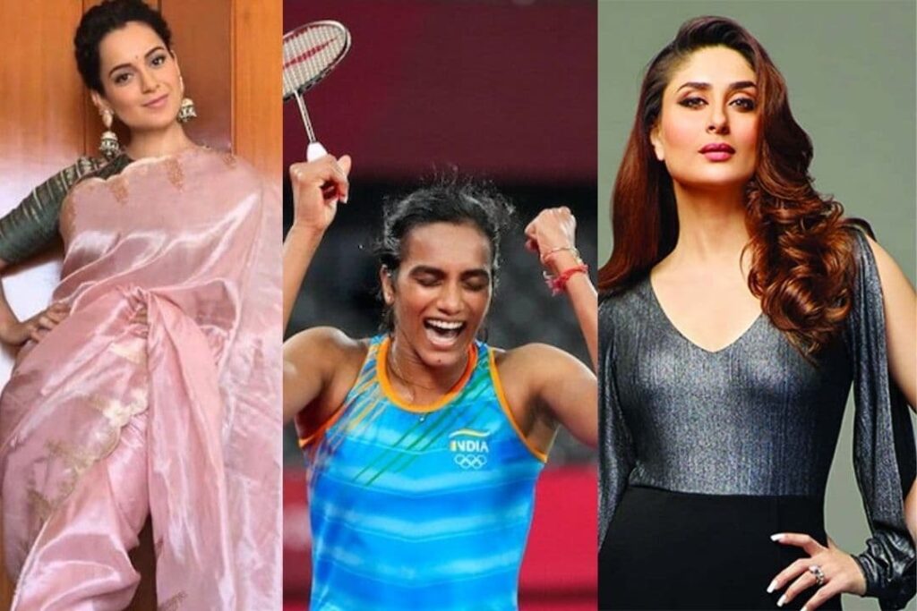 Kangana Ranaut, Kareena Kapoor Khan, Abhishek Bachchan And More B-Town Celebs Celebrate PV Sindhu Big Win At Tokyo Olympics