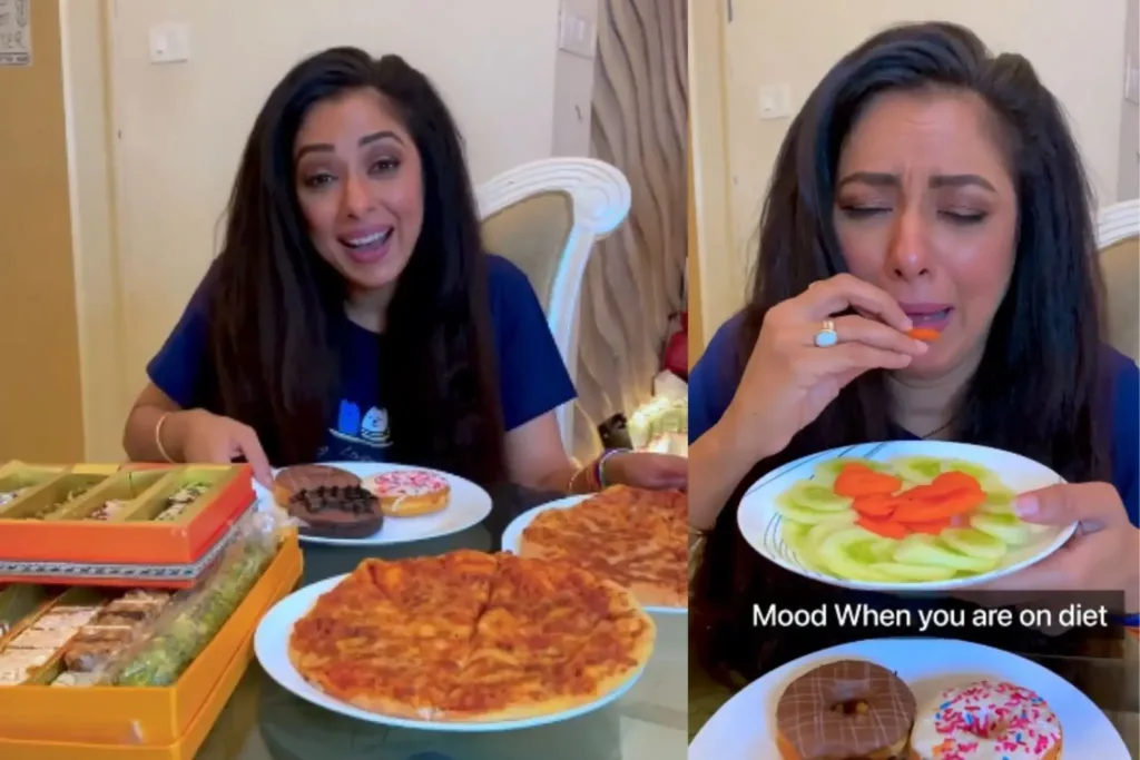 Rupali Ganguly's Diet Leaves Her in Tears; Watch Hilarious Video