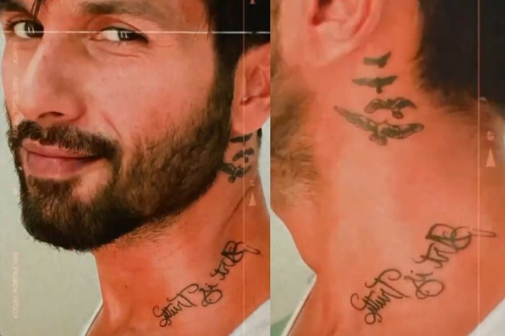 Shahid Kapoor Flaunst his Tatto; 'Cant Wait To Share The Frame With Vijay Sethupathi'