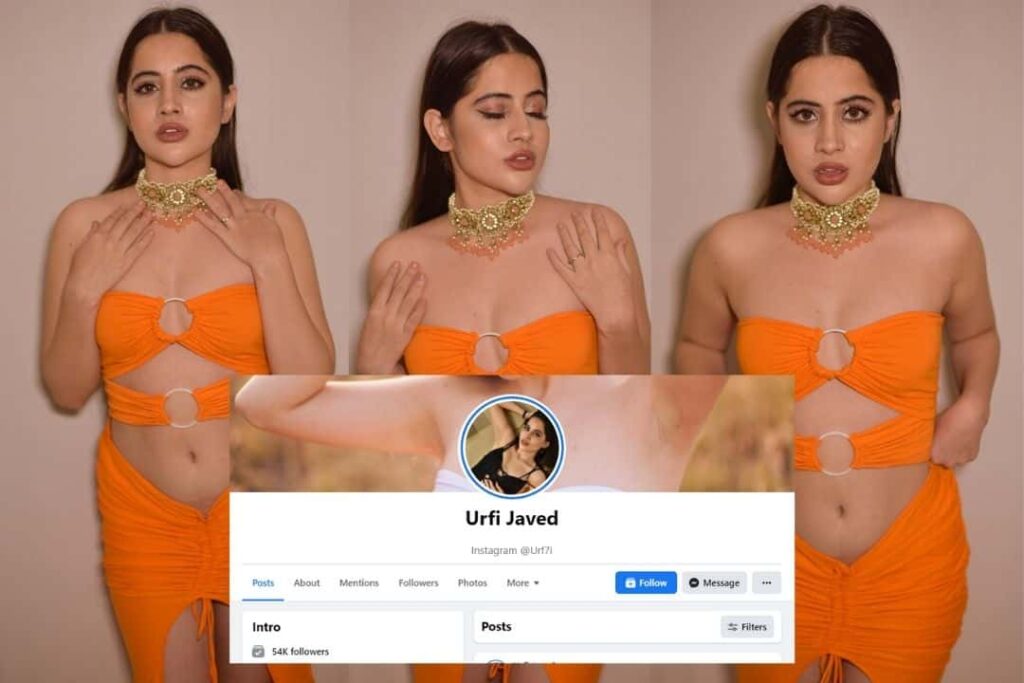 Bigg Boss OTT Contestant Urfi Javed facebook