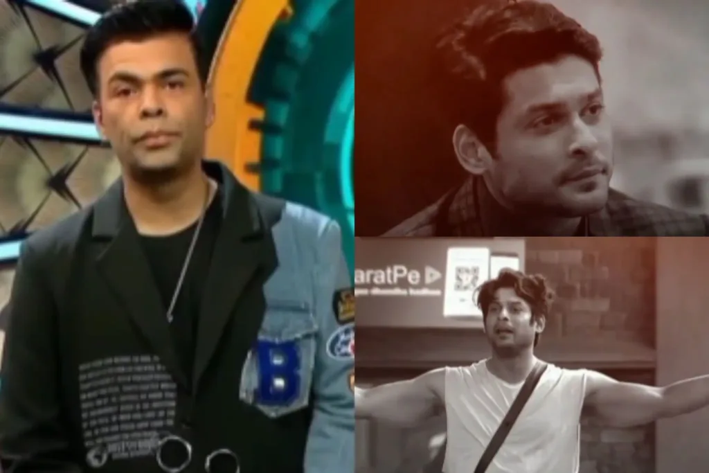 Karan Johar gets emotional as he pays tribute to Late Sidharth Shukla On Bigg Boss OTT