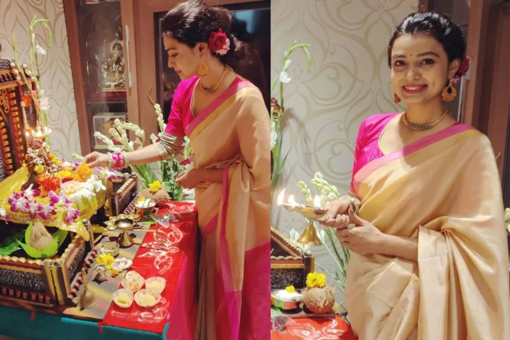 Imlie actress Mayuri Deshmukh celebrates Ganesh Chatuthi at her home with family and shared some fond memories from the festival