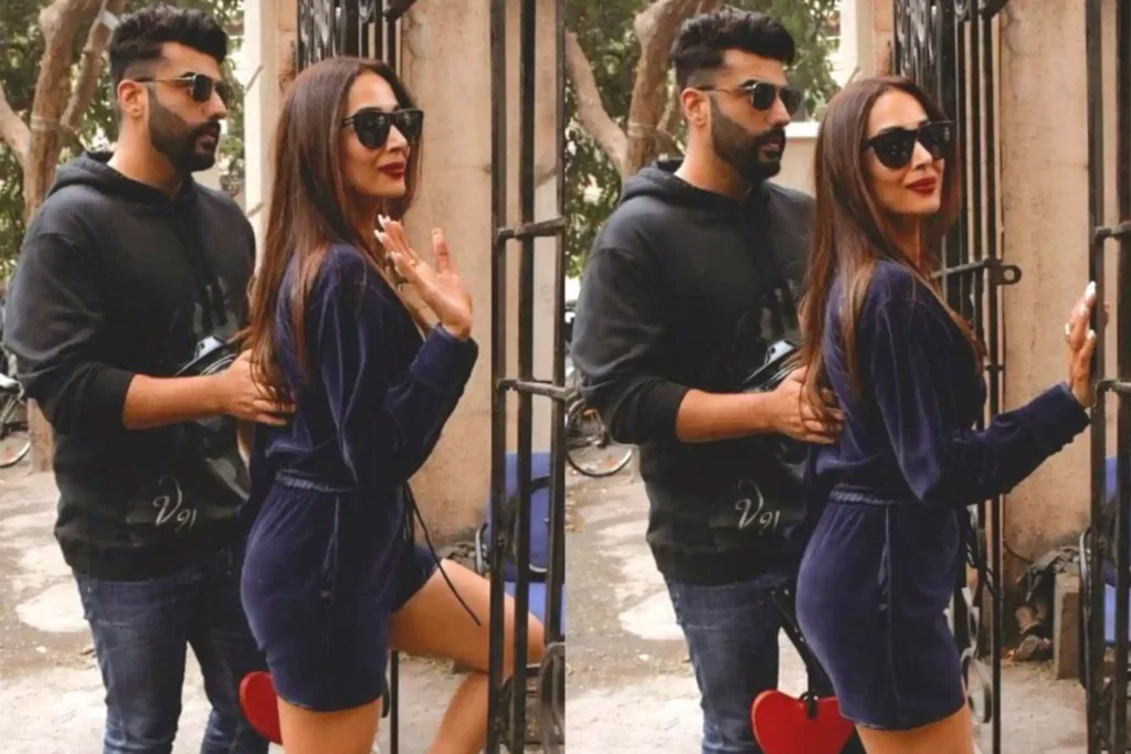 Arjun Kapoor and Malaika Arora spotted in the city