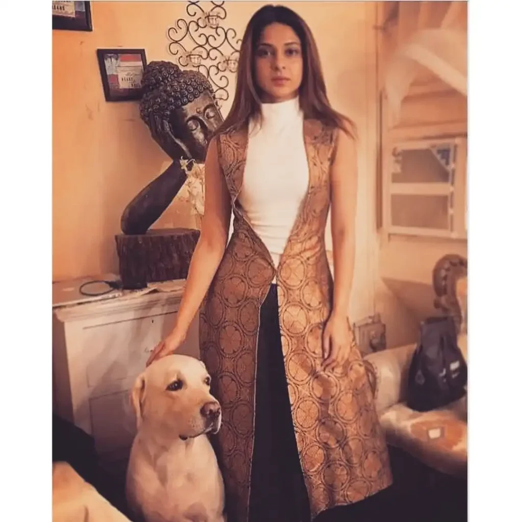 Jennifer winget with her dog