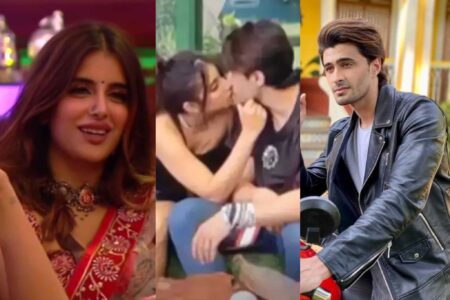 Ieshaan Sehgaal and Miesha Iyer Kiss On Bigg Boss 15