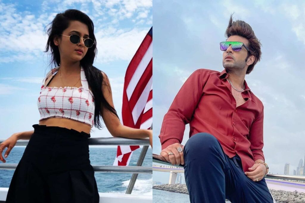 Bigg Boss 15 Couple Tejasswi Prakash and Karan Kundrra on cruise