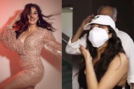 Janhvi Kapoor Scolds Paparazzi For Asking Boney Kapoor To Remove Mask; ‘Galat Advice Mat Dijiye’, Watch Video