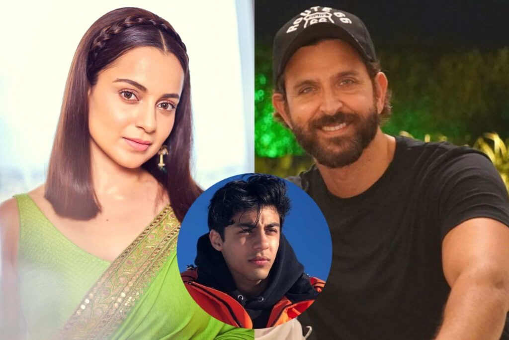 Kangana Ranaut and Hrithik Roshan reacts to Aryan Khan Arrest In Drug Case