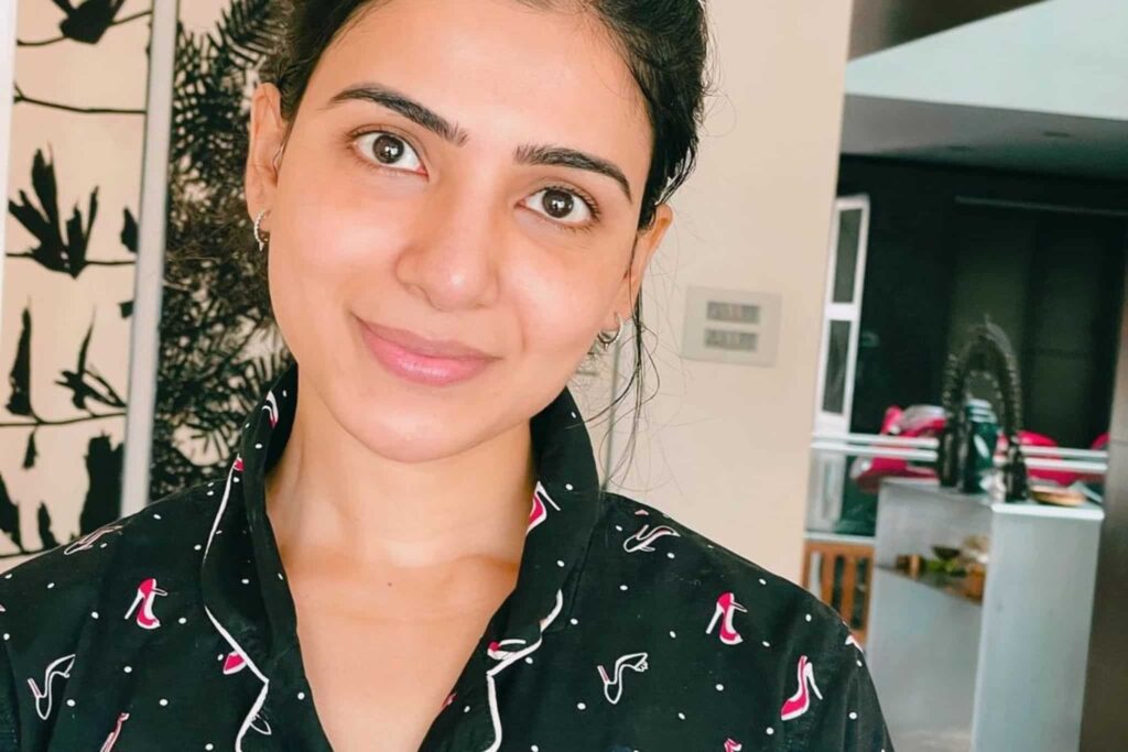 Samantha Ruth Prabhu No Makeup look