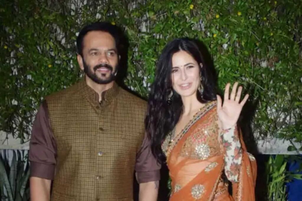 Katrina Kaif and Rohit Shetty In Ethnic at Sooryavanshi Promotions