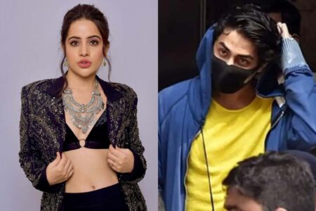 Urfi Javed extends support to Aryan Khan