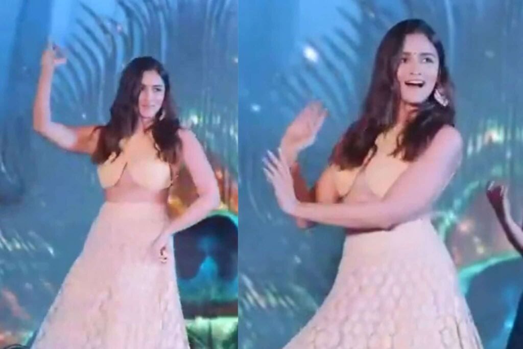 Alia Bhatt Dancing To Chhalka Chhalka Re At Bestie Anushka Ranjan Kapoor's Sangeet, Watch Viral Video