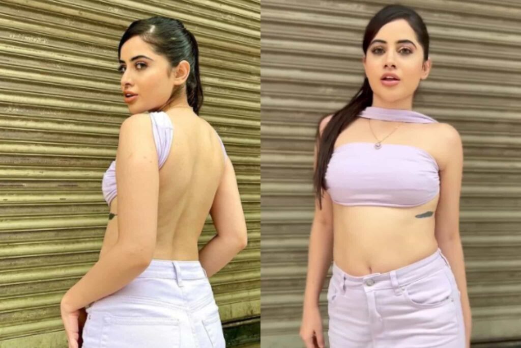 Urfi Javed Gets Badly Trolled For Wearing Backless Outfit