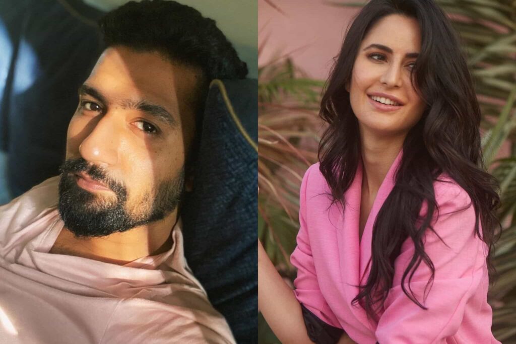 Vicky Kaushal and Katrina Kaif  cute smile