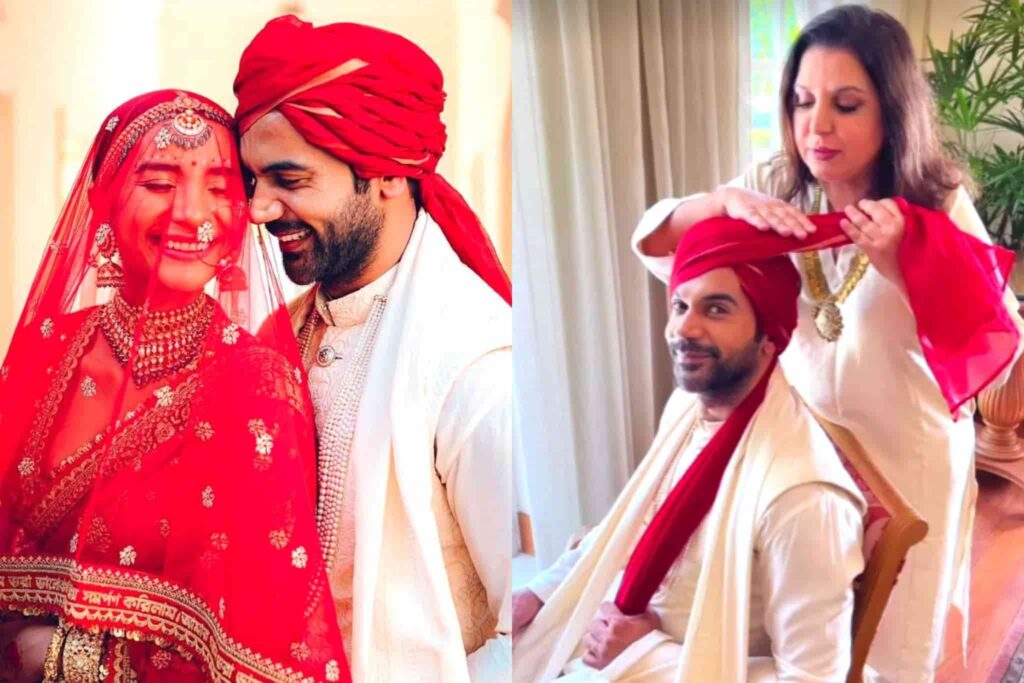 Rajkummar Rao-Patralekhaa wedding: Farah Khan posts newlyweds' happy pic, calls it 'most emotional wedding'