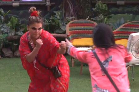 Tejasswi Prakash and Rakhi Sawant Fight in Bigg Boss 15