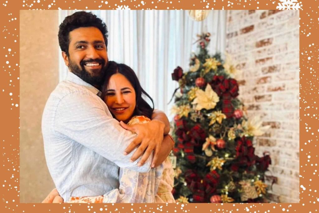 Katrina Kaif Gives A Tight Hug To Vicky Kaushal On Christmas Eve