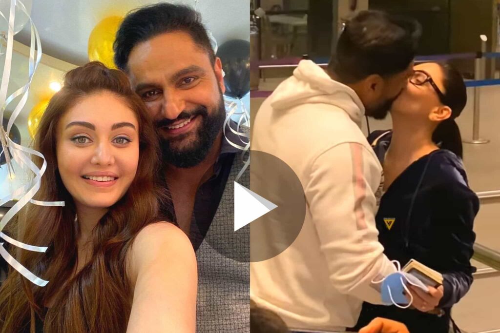 Bigg Boss 13 fame Shefali Jariwala & Parag Tyagi Share A Sweet Kiss At The Airport