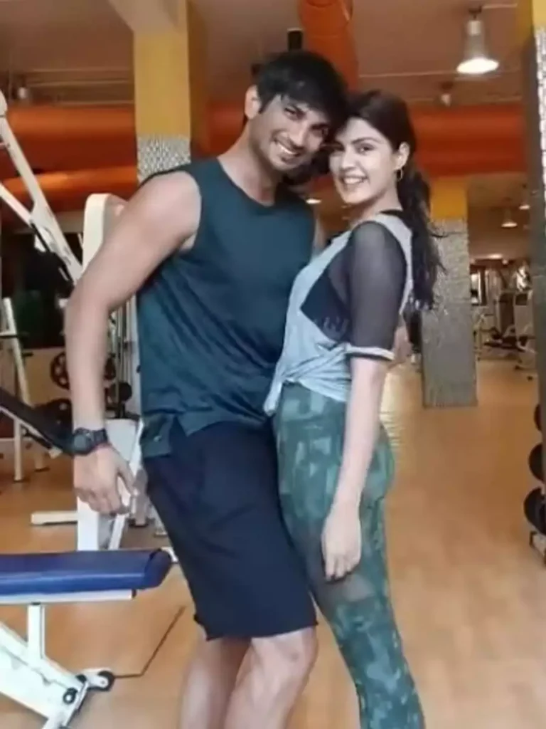 Rhea Chakraborty and Sushant Singh Rajput