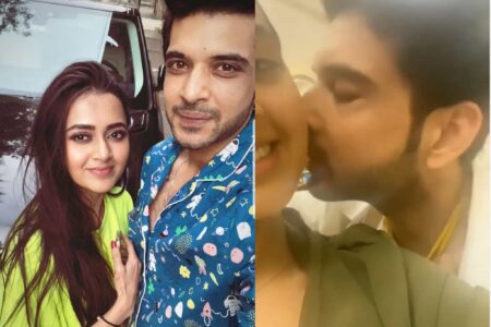 Karan Kundrra Accompanies Girlfriend Tejasswi Prakash To Salon, Watch Adorable Video