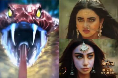 Naagin 6 New Promo: Pratha To Face-Off Laal Naagin From Changistan, Watch Video Tejasswi Prakash and Rashami Desai in Naagin 6