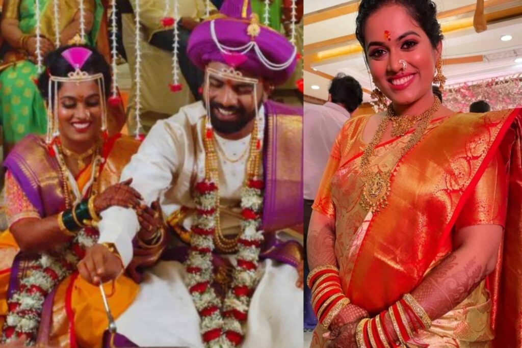 Sayli Kamble Marriage Pics: Singer Sayli Kamble Gets Married To Beau Dhawal In A Traditional Marathi Wedding, Pictures Out!