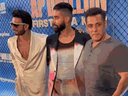 Ranveer Singh AP Dhillon and Salman Khan