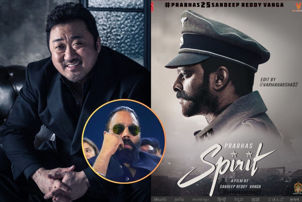 Prabhas Next Action Film Spirit Might Feature South Korean Star Ma Dong-Seok