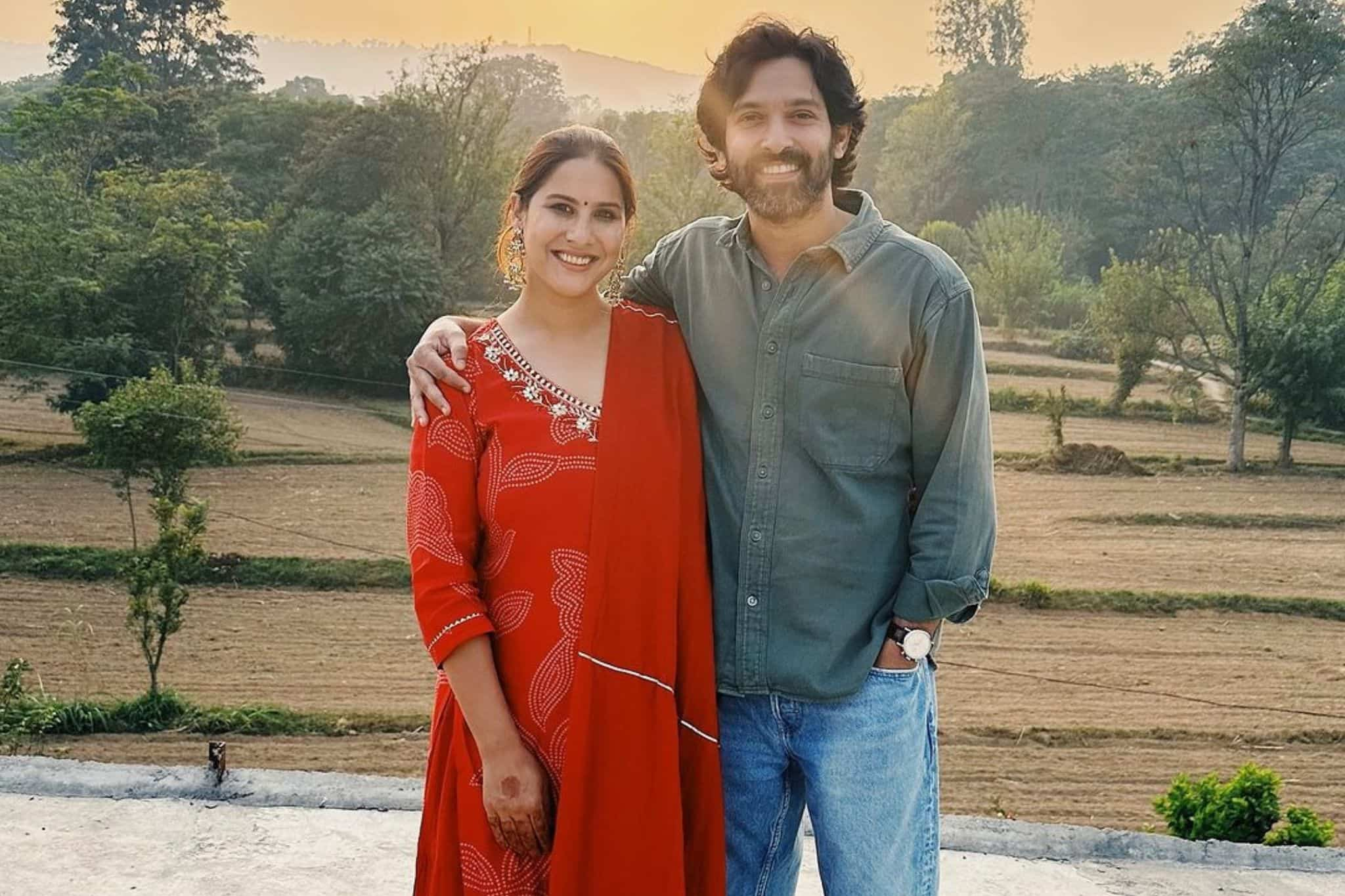 Vikrant Massey Breaks Silence on Viral Karwa Chauth Photos, Explains Heartwarming Gesture